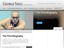 Tablet Screenshot of georgeszell.com